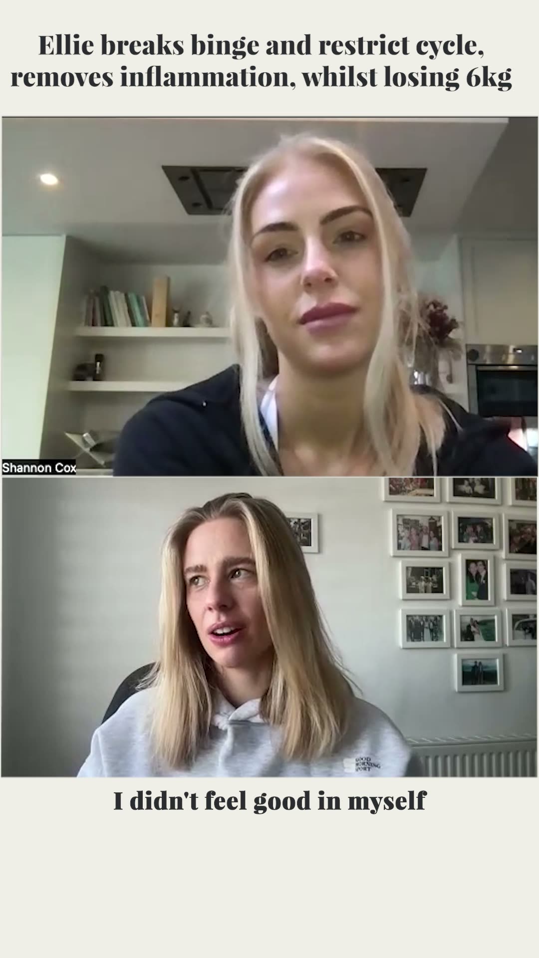 Ellie Hudson, client testimonial